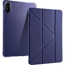 SDT Newface Xiaomi Redmi Pad 2 Kalemlikli Mars Tablet Kılıfı - Lacivert