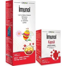Imunol Şurup 150 ml Imunol 40 Kapsül