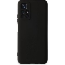 SDT Newface Xiaomi Redmi Note 11T Kılıf Nano Içi Kadife Silikon - Siyah