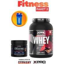 Xpro Nutrition Whey Çikolata 1024 gr + 250 gr Creatine Paketi