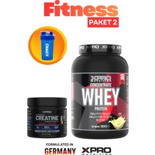 Xpro Nutrition Whey Muz 1024 gr + 250 gr Creatine Paketi