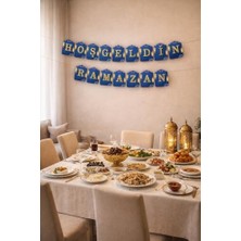 Canarino "hoş Geldin Ramazan" Dekorlu Süsü, Ramazan Süsleri, Ramazan Tavan Süsü Ürünleri Ramazan Süsleri, Sahur Iftar