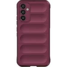 A-Luxe Newface Samsung Galaxy A15 4g Kılıf Optimum Silikon - Bordo