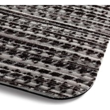 Canarino Ultra Ince Iç Mekan Kapı Paspası Mutfak Paspası, Düşük Profilli Lekeye Dayanıklı Kaymaz Tasarım, Makinede Yıkanabilir, 24" x 35", Gri