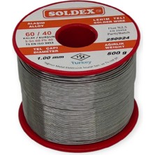Soldex 1.00 mm 500 Gr. Lehim Teli SN60 PB40