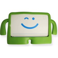 SDT Newface Samsung Galaxy T510 Tab A 10.1 Kılıf Karakter Tablet Silikon - Yeşil