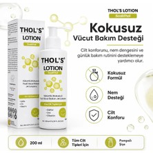 THOL'S LOTION ScabThol (TB13) - 200 ml Kükürtlü (Kokusuz) Fluid Vücut Bakım Jel Losyonu