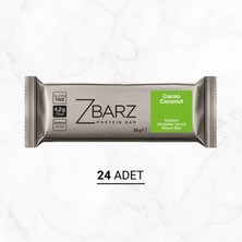 Zbarz Protein Hindistan Cevizi, Kakaolu Bar 24 x 35 gr