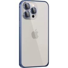 SDT Joko Apple iPhone 15 Pro Metal Bumper Mat Kapak - Lacivert
