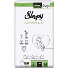 Naturion Szn1 Natural Bebek Bezi 0 Beden Premature 44 Adet Hnçr