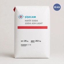 Şişecam Çamaşır Sodası Sodyum Karbonat (Hafif Soda) 25 kg