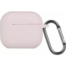SDT Newface Apple Airpods 3 (3.nesil) Hang Kılıf - Pudra