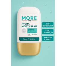 Moresun Su Bazlı El ve Yüz Bakım Kremi Yağlı His Bırakmaz Hydra Moist Tüm Cilt Tipleri