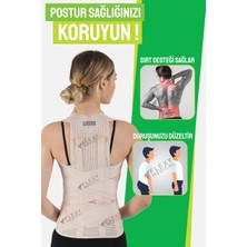Flexy Medical Bel Agrısı ve Dik Duruşa Destekleyici Dorso-Lomber Korse, Postür Düzeltme, Sırt Korsesi