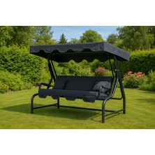 Royalune Furniture Metal Salıncak - Dayanıklı ve Konforlu - Destekli Oturma Alanı
