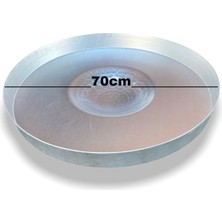 UltraMint Alüminyum Tantuni Tepsisi 70CM, Şık ve Dayanıklı Mutfak Gereçleri