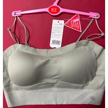 R.y Fitilli Dikişsiz Bralet  Pedli Göğüs Desteği SÜTYEN-2519