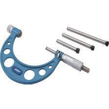 Dasqua 500-600MM Değiştirilebilir Uçlu Mekanik Dış Çap Mikrometre 0.01MM 4801-0009