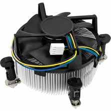 Koodmax Intel LGA775 Uyumlu Işlemci Fanı - Bakır Taban Cpu Soğutucu Fan