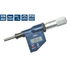 Dasqua 25-50MM Dijital Mikrometre Kafası IP65 Yağa, Suya Dirençli 0.001MM 4910-2135