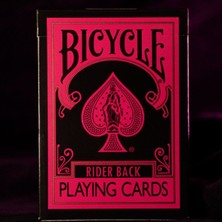Bicycle Reverse (Pink) Premium Oyun Kağıdı  Koleksiyonluk Iskambil Kartları Destesi