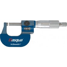 Dasqua 0-25MM Numaratörlü Mikrometre 0.01MM 4150-1005