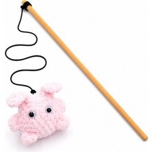 Savex Kedi Oltası - Dawcat - Tavşan Figürlü - Açık Pembe