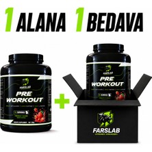 Farslab Pre Workout 300 G Çilek Aromalı 43 Servis