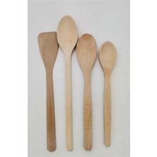 Marsilyan Mutfak Ahşap Kaşık Set 4lü Balsa Ks-04