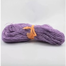 Marsilyan Eflatun Renk Çile Kağıt Ip Çanta Ipi Supla Ipi  No:9 - (550-600 Gr)