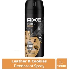 Marsilyan Axe Erkek Sprey Deodorant Leather & Cookies 48 Saat Etkileyeci Koku 150 ml