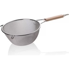 Marsilyan Ahşap Saplı Süzgeç 21 cm -BLSASS22