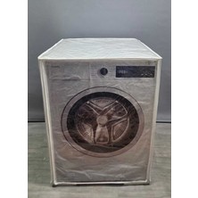 UltraMint Şeffaf Pvc Çamaşır ve Kurutma Makinesi Örtüsü, Su Geçirmez, Koruyucu