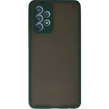 SHC4200 Galaxy A72 Kılıf Montreal Kapak - Koyu Yeşil