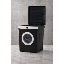 UltraMint 8 Lt Toz Deterjan Kutusu, Banyo ve Çamaşır Alanları Için Şık Saklama Kabı