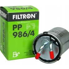 Mazot Filtre Polo 5 Fabia 2-3 Rapid Roomster Ibiza 4 Toledo 4 A1 8x 1,2/1,4/1,6/2,0 Tdi  PP986/4 Filtron