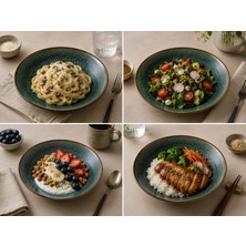 Bonna Mar Bloom Çukur Tabak 25 cm 1300 cc