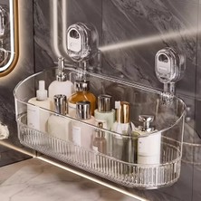 UltraMint Çiftli Vantuzlu Çok Amaçlı Organizer, Banyo ve Mutfak Için Pratik Raf