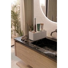 UltraMint Banyo Diş Fırçası ve Lavabo Düzenleyici Seti, Hijyen ve Düzen Sağlar