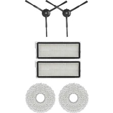 Roborge Roborock Q Revo S Robot Süpürge Uyumlu 6'lı Yedek Parça Seti