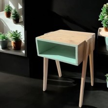 Grains Global Rustik Ahşap Komodin 40 * 44 * 59