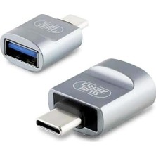 Canarino Iphone Windows Ile Uyumlu Type-C To USB 3.0 (Yüksek Hızlı) Veri Aktarımı Otg Çevirici Dönüştürücü Adaptör Subzero CNR10 Type-C Otg Çevirici