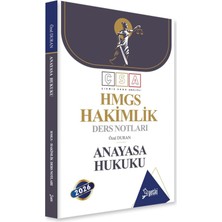 Yetki Yayınları  ÇSA Anayasa Hukuku Hakimlik Ders Notları 2026