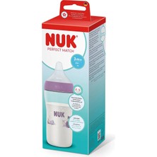 Nuk Perfect Match Pp Biberon, 260ML, Mor, Kız
