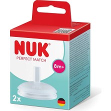 Nuk Pm Pipetli Alıştırma Bardağı Yedek Uç, 2'li