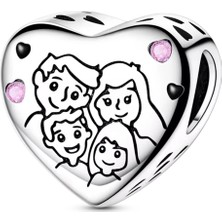 Fubena Canım Ailem Boncuk Charm