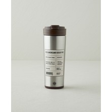 English Home Good Mood Brew Çelik Termos 500 ml Kahverengi