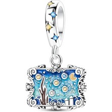 Fubena Yıldızlı Gece Tablosu Sallantılı Charm