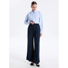 Lauren Ralph Lauren Lacivert Kadın Standart Pantolon 200908891