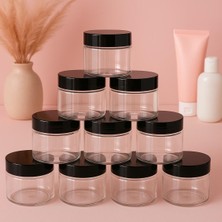 UltraMint Cam Kavanoz Seti, 100 Ml, Amber Renkli, 10'lu Paket, Saklama ve Dekorasyon